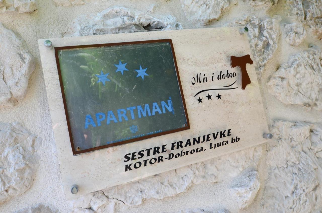 Apartamento Tau Mir I Dobro Kotor Exterior foto